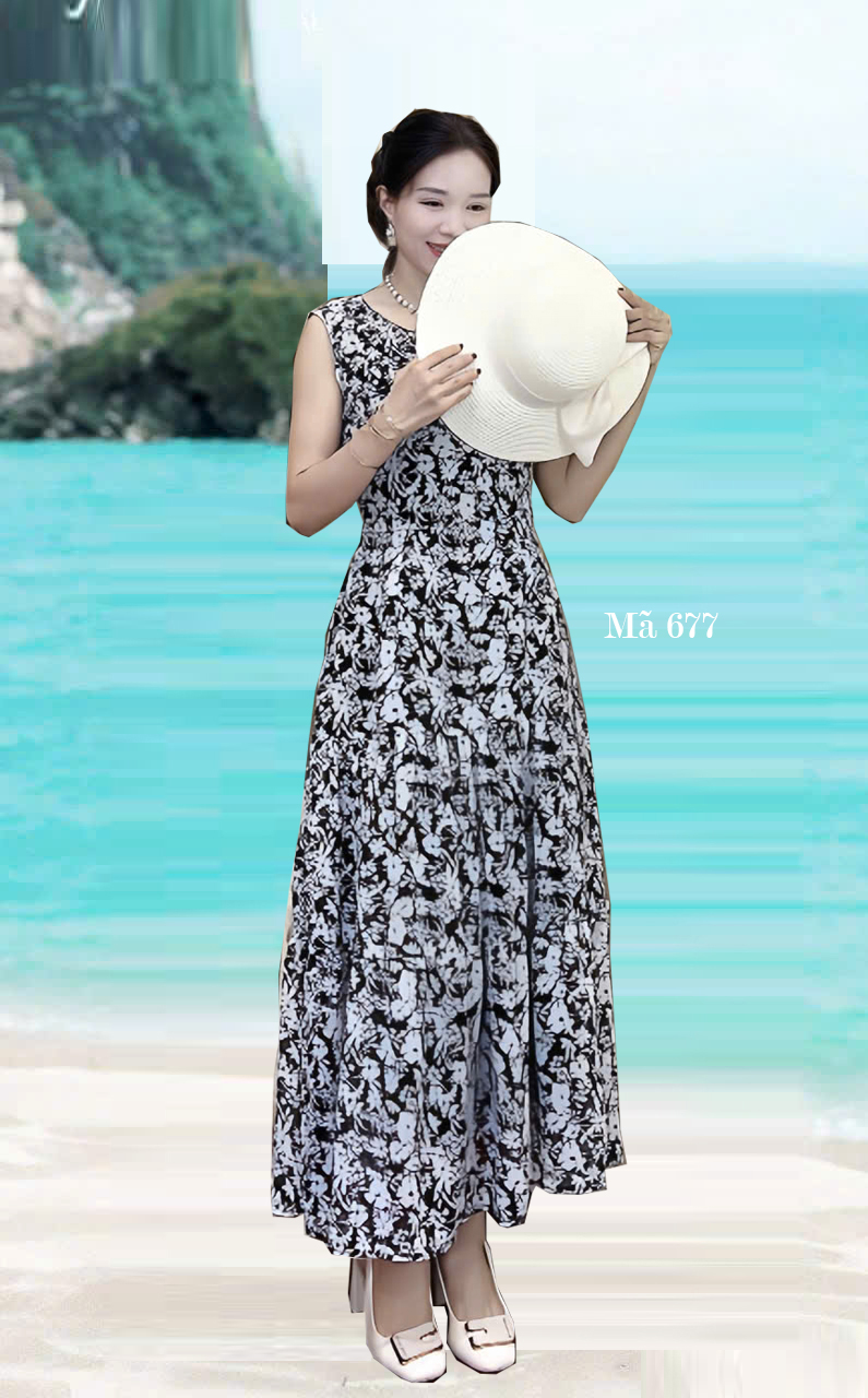 Dam xoe tang sat tay bong mau den trang e677 3