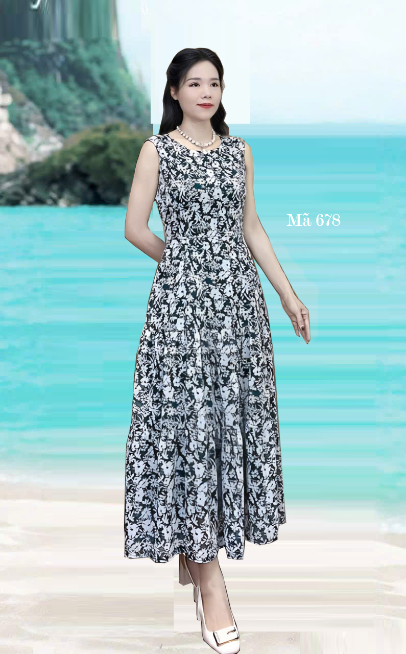 Dam voan tang sat tay nen mau xanh e678 1