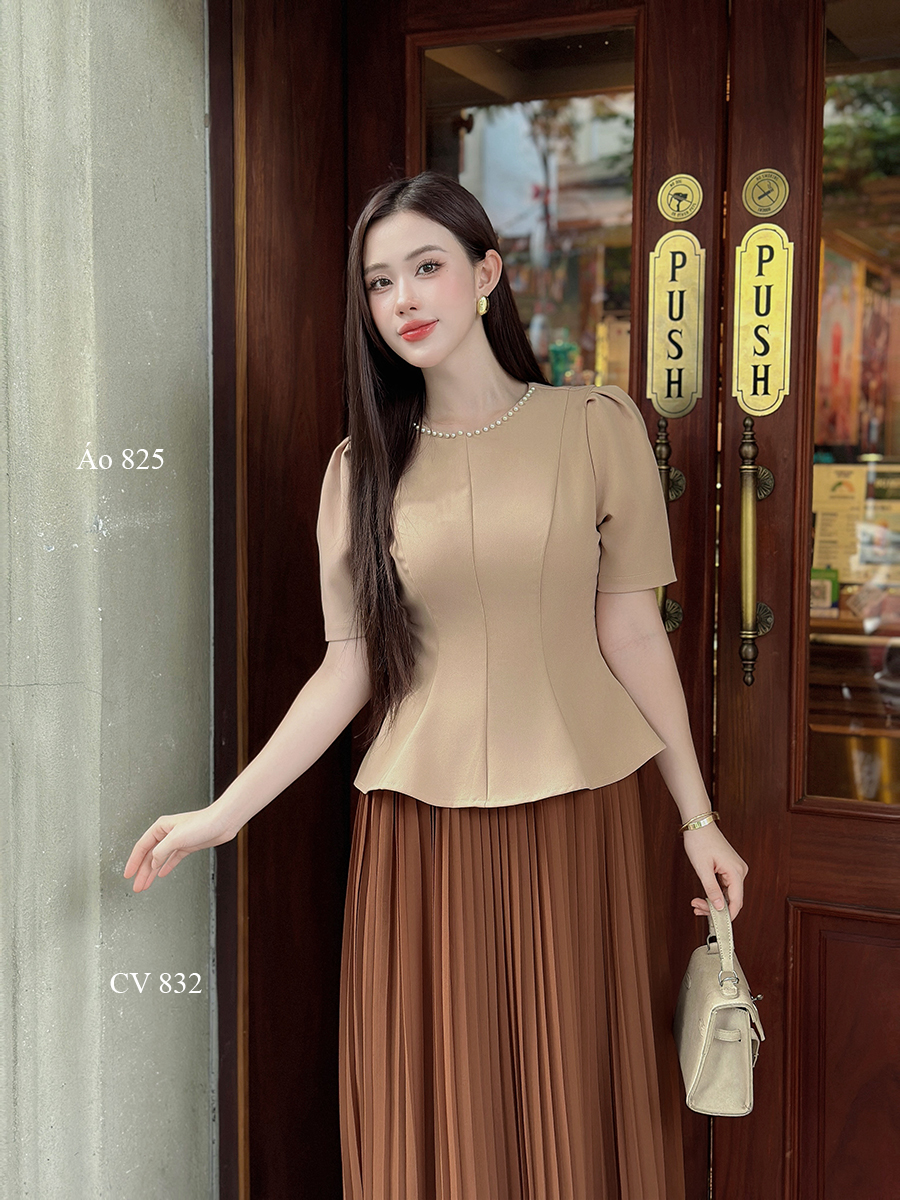 Ao kieu dinh ngoc o co mau nude e825 5