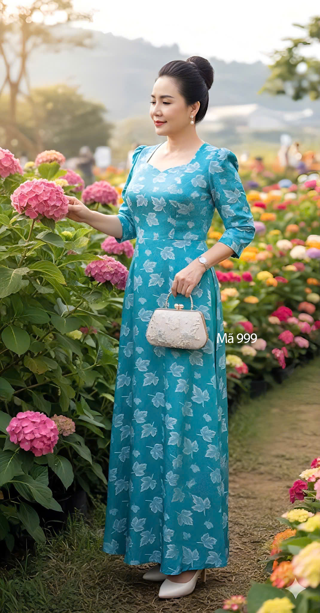 Dam da hoi maxi lua gam mau xanh e999 6