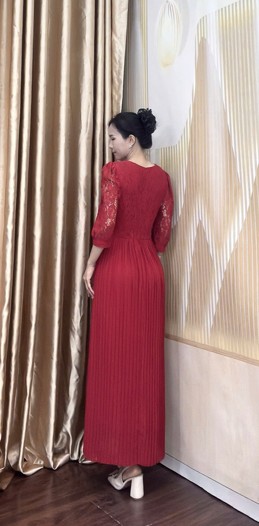 Dam dap ly co tim ao ren do do f090 3