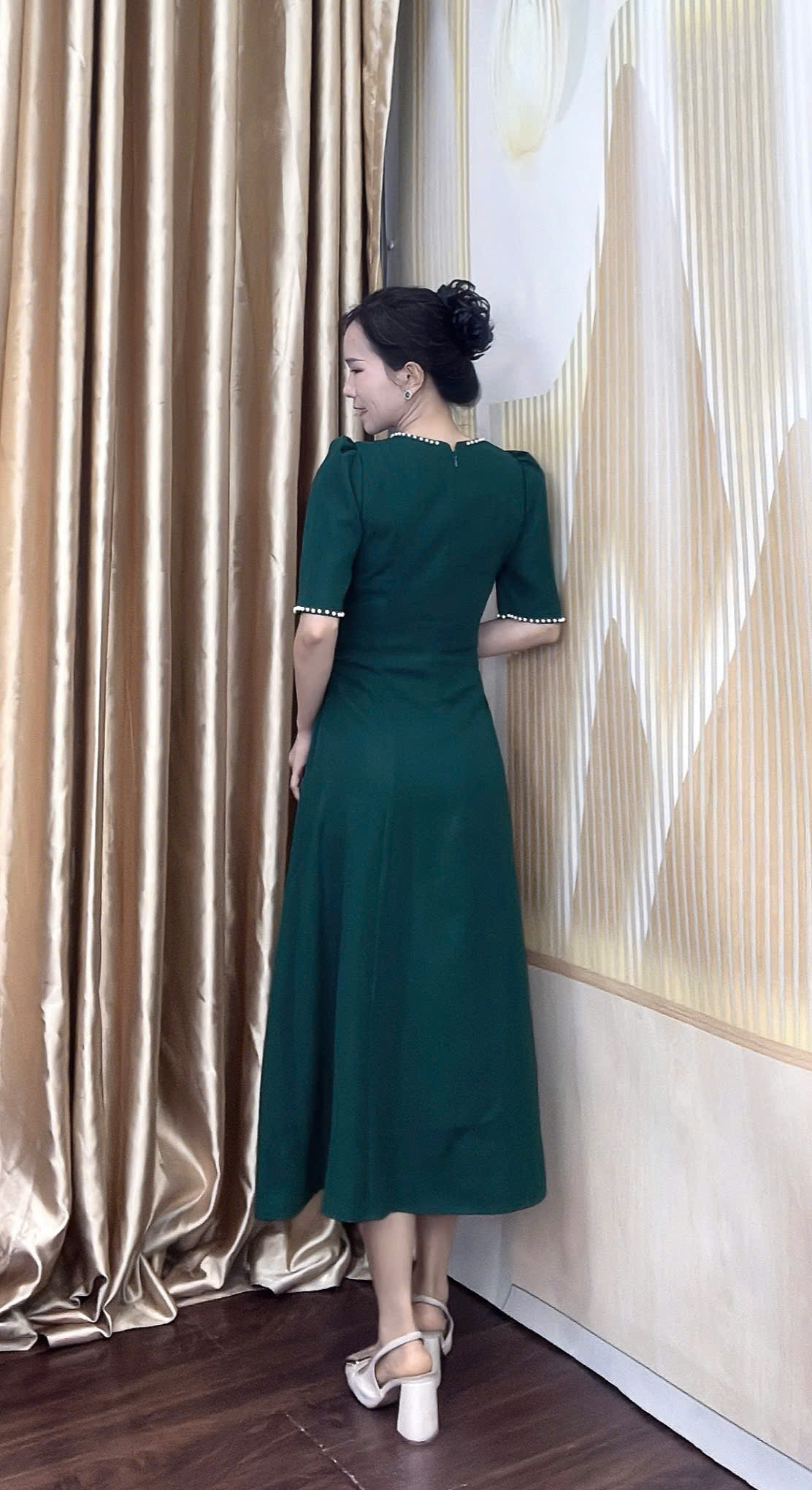 Dam 8 manh co ngoc mau xanh reu f103 6