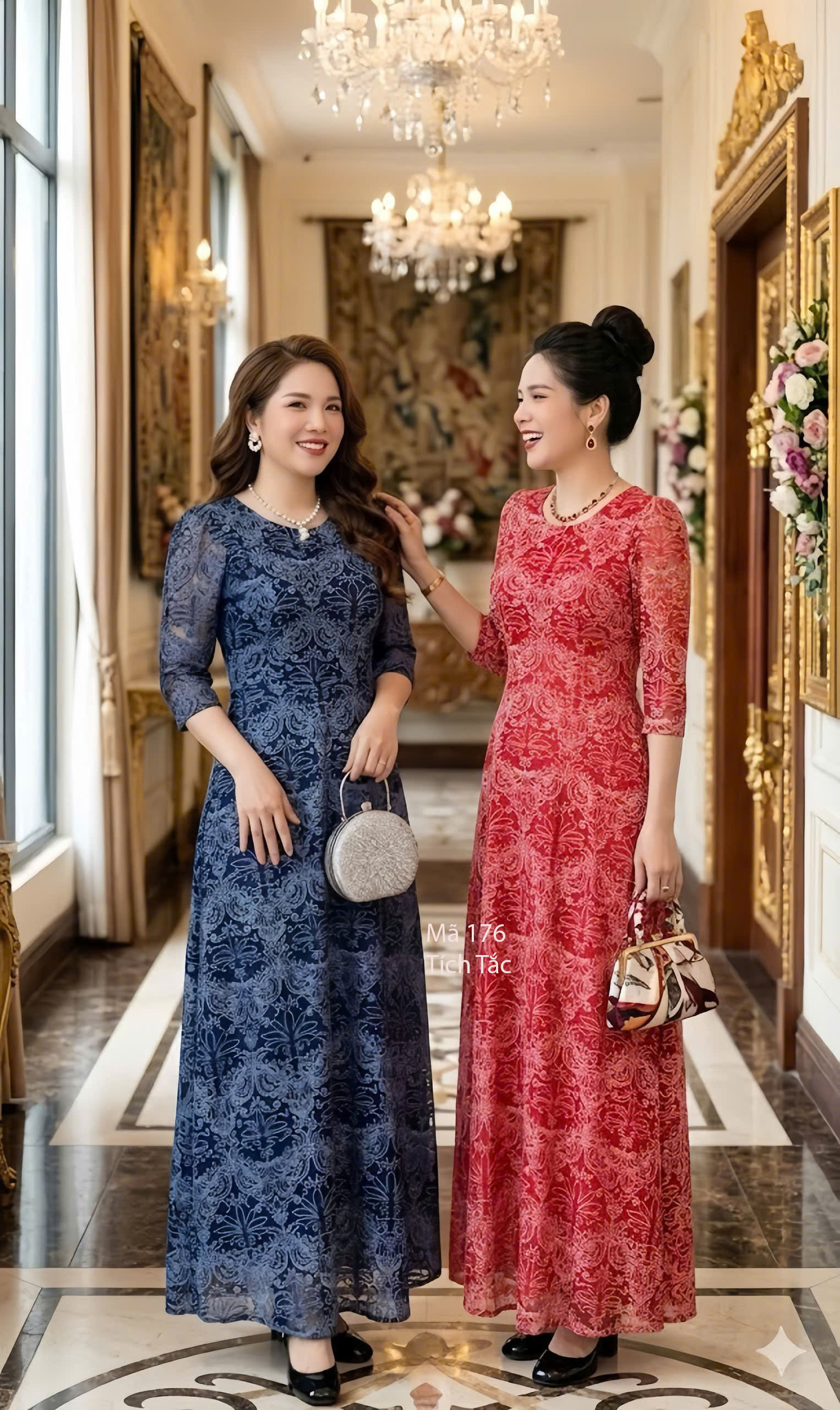 Dam ren luoi hoa tiet van noi mau do f175 6