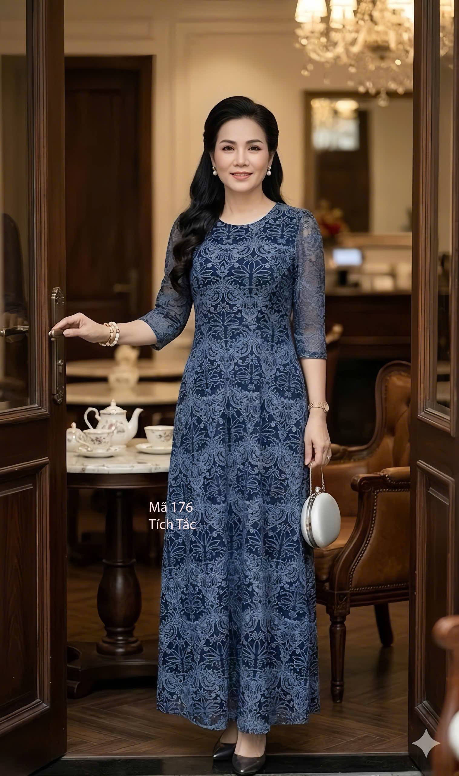 Dam ren luoi hoa tiet van noi mau xanh den f176 3
