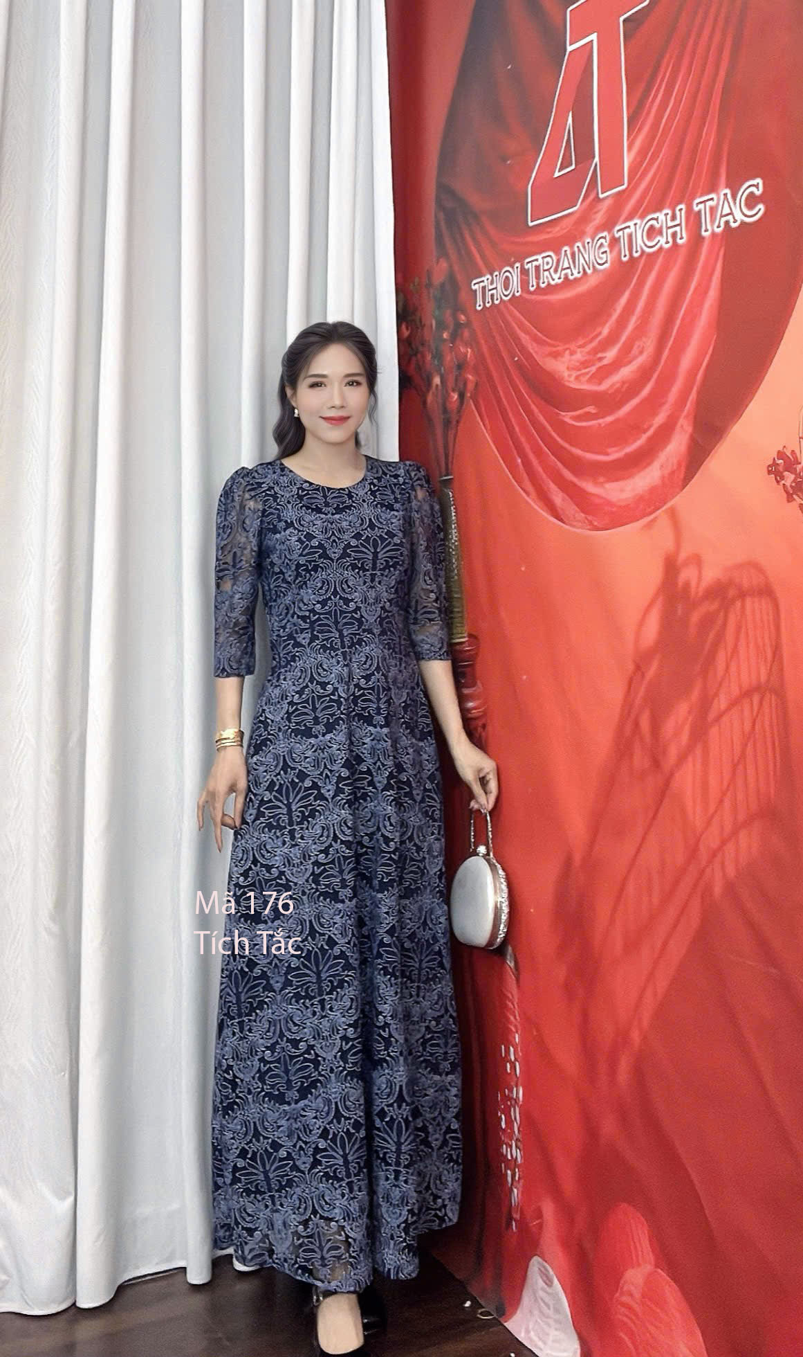 Dam ren luoi hoa tiet van noi mau xanh den f176 7