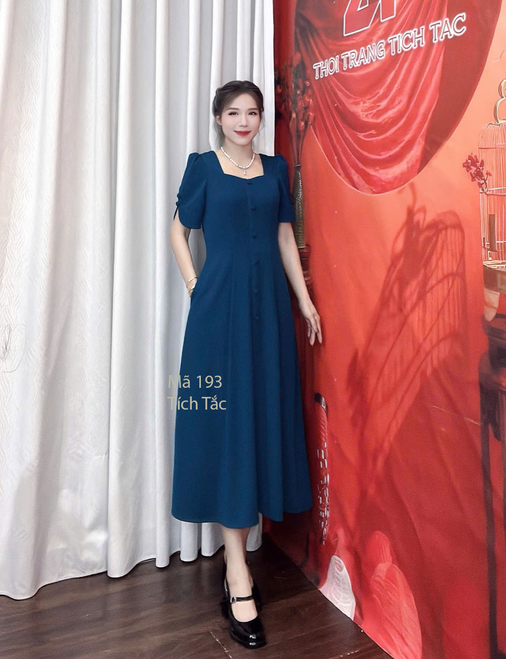 Dam 8 manh thun ha lan mau xanh co vit f193 3