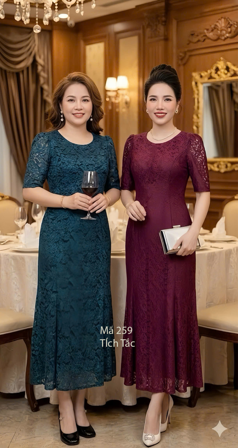 Dam ren duoi ca co tron kim tuyen mau xanh f259 4