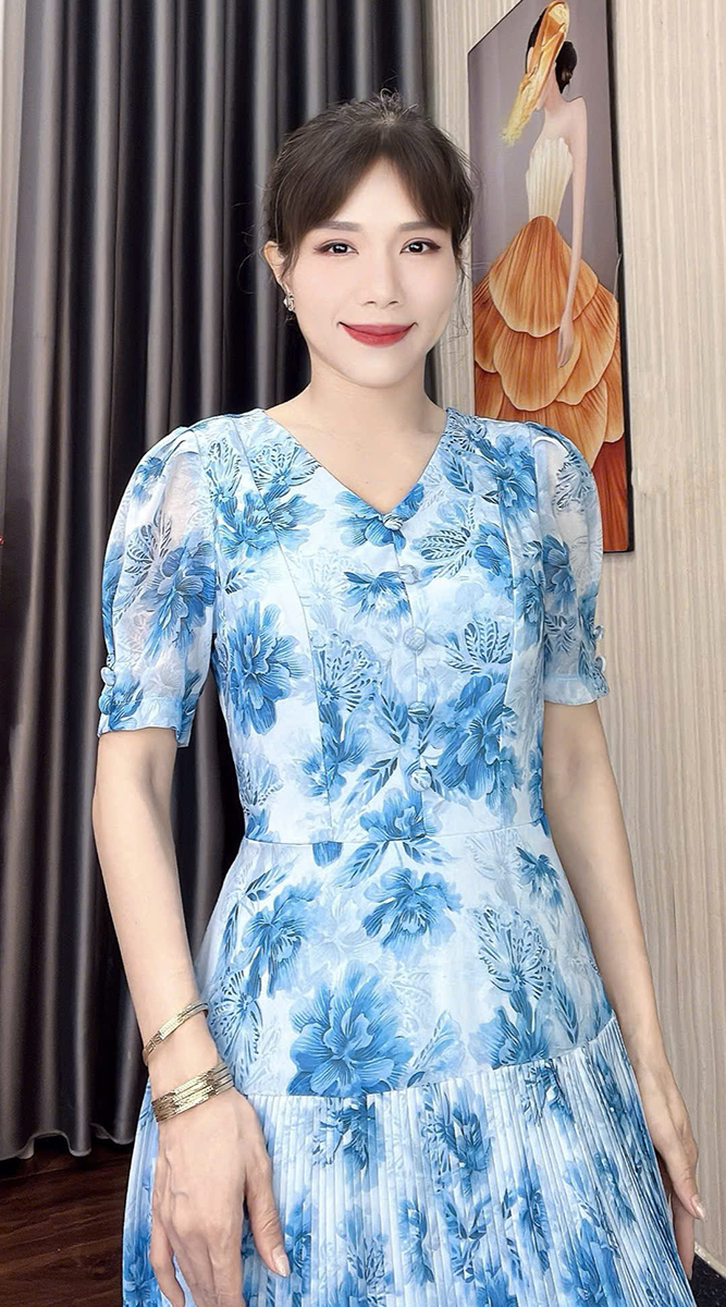 Dam hoa tiet dap ly co tim dinh nut mau xanh bien f288 10