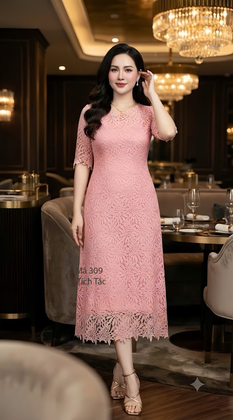 Dam ren xuong co tron mau hong f309 2