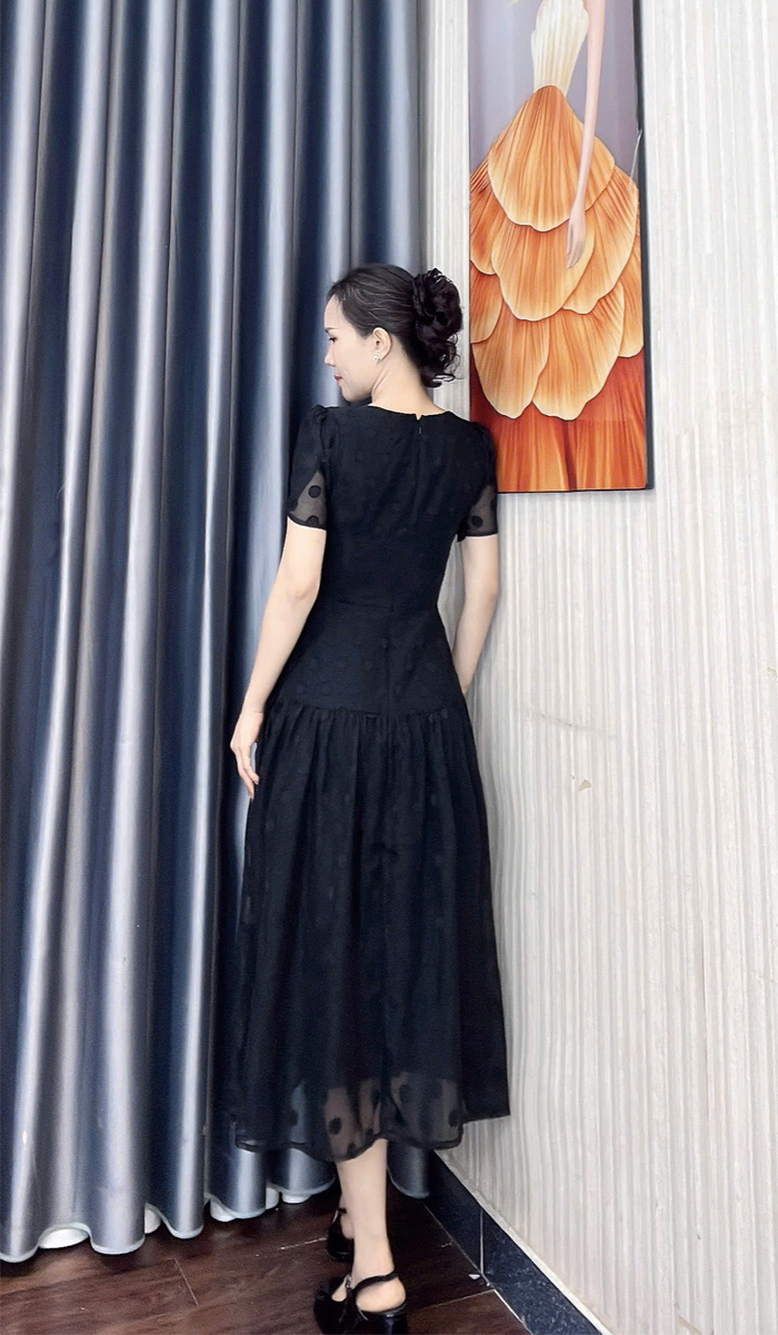 Dam tang bi to theu co tron mau den f340 4