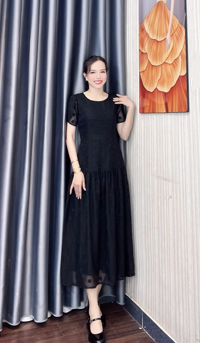Dam tang bi to theu co tron mau den f340 7
